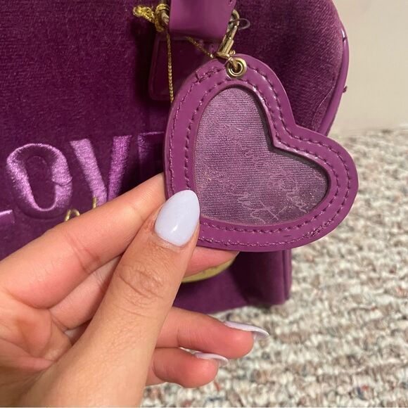 NWT Vintage Victoria’s Secret VS Y2K Purple Love Purse Charm Heart - Picture 3 of 14